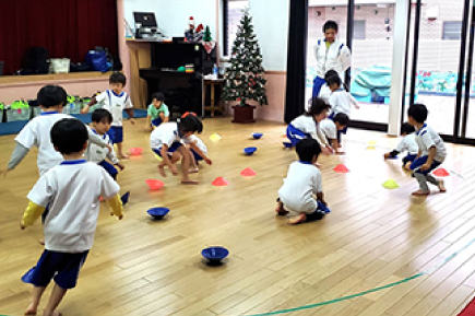体操教室の様子